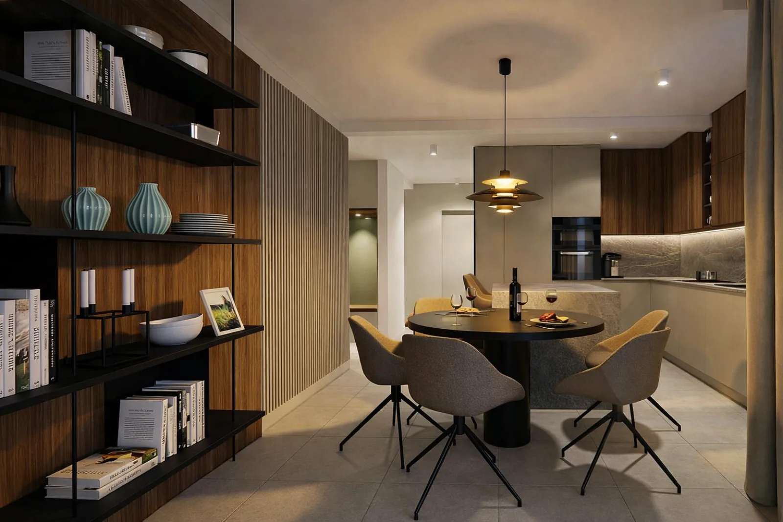 Interior design of a living room in a Rijeka apartment by Ema Pincan